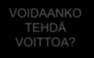 VOIDAANKO TEHDÄ