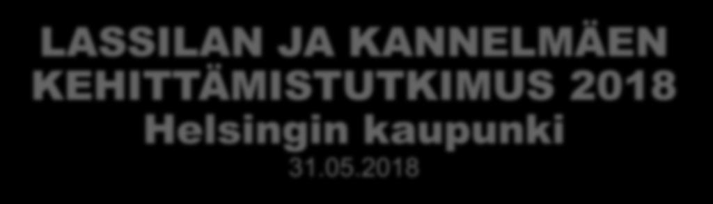 Helsingin kaupunki 31.05.