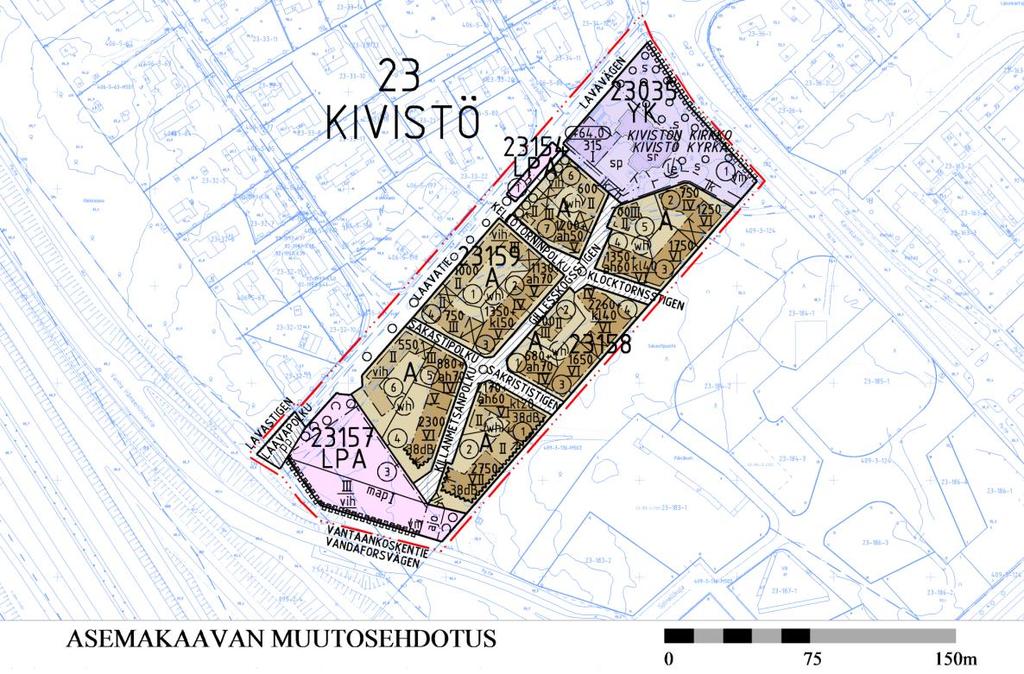 Asemakaavaprosessi: EHDOTUS ALOITUS OAS EHDOTUS HYVÄKSY- MINEN VOIMAAN- TULO Saatujen mielipiteiden ja tarkentuneiden tietojen pohjalta laaditaan asemakaavaehdotus.