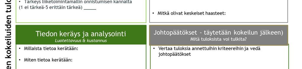 Kiertotalouteen linkittyvän idean edistämisessä kannattaa kuitenkin aina pitää mielessä sen laajempi näkökulma, vaikuttavuus ja tavoitteellisuus, ja yrityksen kannattaakin palata edellisten lukujen