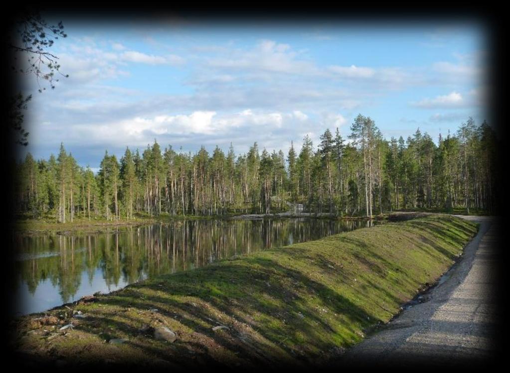 penkereen sydänosa rakennetaan vettä läpäisemättömästä materiaalista esim.