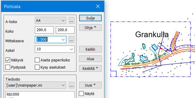 7 Tulostus Kuva voidaan tulostaa kaikille tulostimille halutussa mittakaavassa ja paperikoossa sekä erilaisina tekstilistauksina.