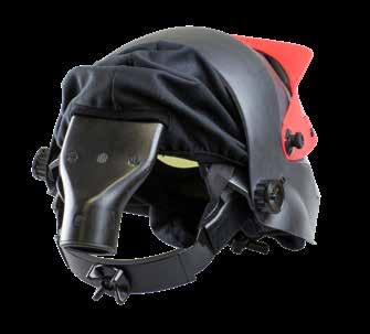 PÄÄHINEET Tekniset tiedot Paino 560 g Materiaali maskin kuori TPE visiiri polykarbonaatti Letkuliitäntä CA40 1/7 Suojauskerroin (NPF) 50 Hyväksyntä EN 12941 TH2, EN 14594 2A, EN 175 B, EN 166 B