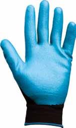 SAFETY* G40 NITRILE* Foam Coated Gloves Seamless knit nylon back for comfort Highest