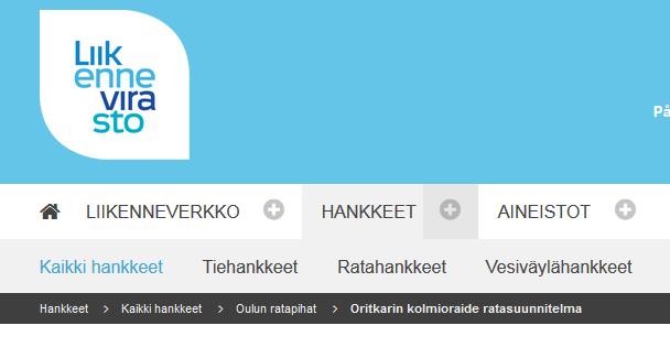 Lisätietoja hankkeesta Liikenneviraston projektipäällikkö Jarno Viljakainen jarno.viljakainen@liikennevirasto.fi Suunnittelijakonsultin projektipäällikkö, Pöyry Finland Oy Pekka Saarinen pekka.