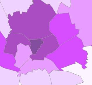 LIITE 5 väestömuutos lähivaikutusilla vuosina 1990-2013 Työpaikkamäärä ja toimialaosuudet lähivaikutusilla 2012 LIITE 6 MUUTOS VUOSINA 2000-2013: -65 LAHTI -113-495 -104-527 -76-129 -255-45 -98-1