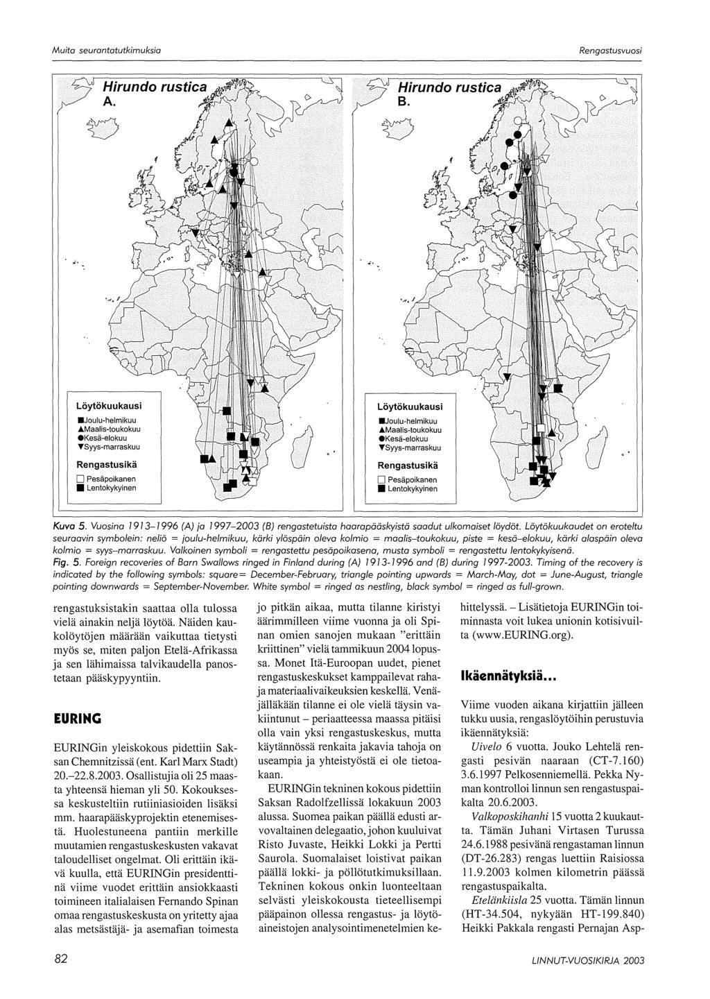 Löytökuukausi Joulu-helmikuu AMaalis-toukokuu ekesä-elokuu TSyys-marraskuu Rengastusikä D Pesäpoikanen Lentokykyinen Löytökuukausi Joulu-helmikuu AMaalis-toukokuu ekesä-elokuu TSyys-marraskuu