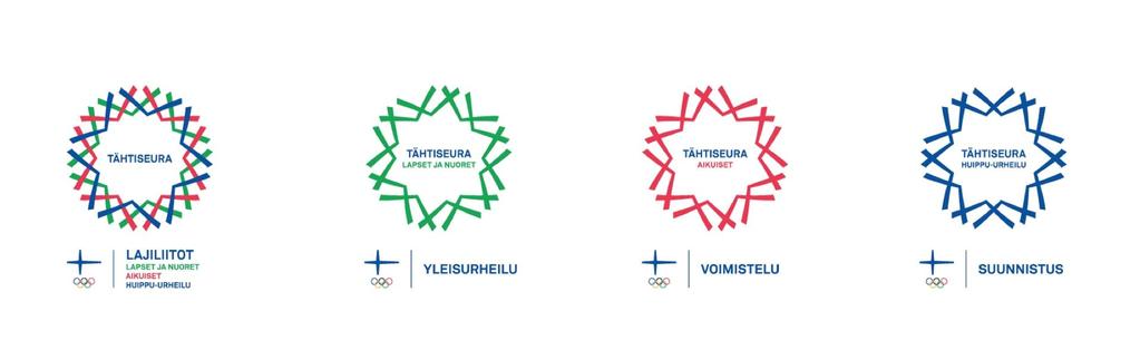 2.1 Kehittämisen osa-alueet Tähtiseura-ohjelmaan kuuluu kolme eri osa-aluetta, joita seura voi kehittää: lapset & nuoret, aikuiset ja huippu-urheilu.