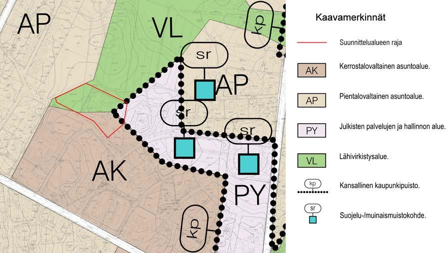 Nyt suunnitteilla oleva, Tainionkosken päiväkodin laajennusta varten tehtävä tonttivaraus laajentaa päiväkodin tonttia edelleen lähivirkistysalueen reuna-alueella vain vähäisessä määrin.