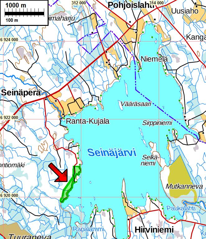 3 Yleiskartat Vasemmalla: Seinäjärven