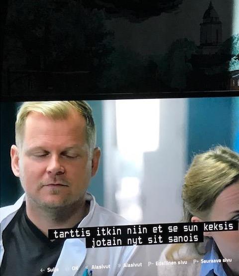 TEKSTITYKSEN LAATU KIRJATTAVA LAKIIN Tekstityksen laatu on kirjattava lakiin. Nelosen kotimaiset ohjelmat ja tekstityksessä käytettävä puheentunnistustekniikka ovat nostaneet laatuasian keskiöön.