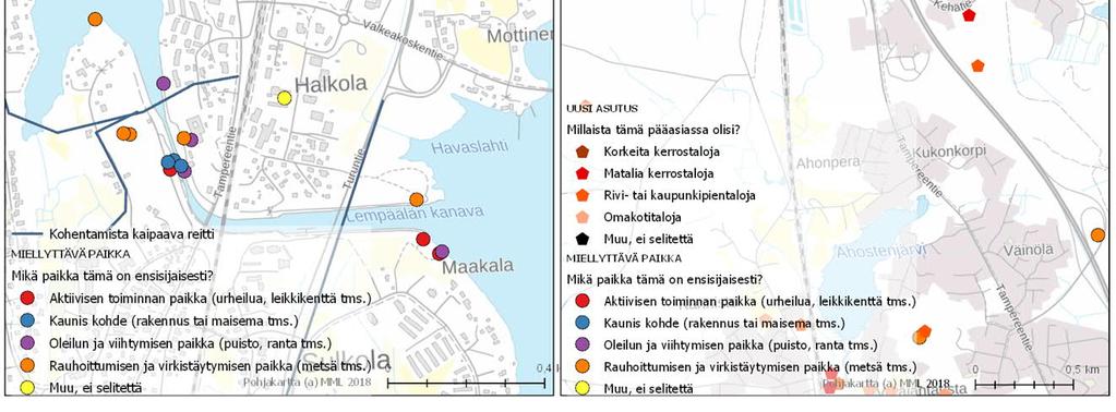 Kaavatyön alussa järjestetyssä kyselyssä myös kuntalaisilta saatiin palautetta, jossa toivottiin kunnan olevan jatkossa enemmänkin edistyksellinen futuristi kuin perinteisiin nojaava elinympäristön