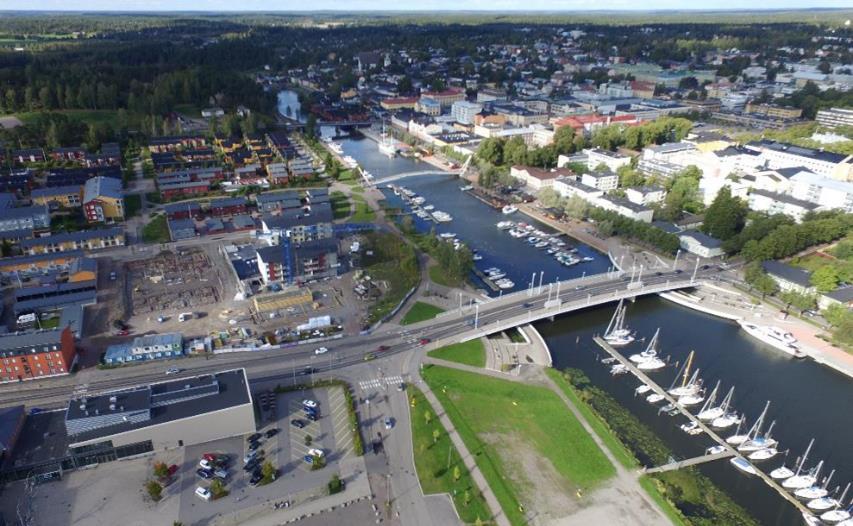 Kioski, Taidetehtaan rantapuisto, kohde 3 Kioskilla on rakennusoikeutta 20 k-m² ja siihen liittyy pieni kesäterassi.