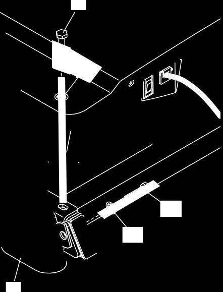 Irrota ja laita talteen neljä 5/6" x 3/4" ruuvia (3). 6 3 3 6. Käännä toista kädensijaa (72) ylöspäin.