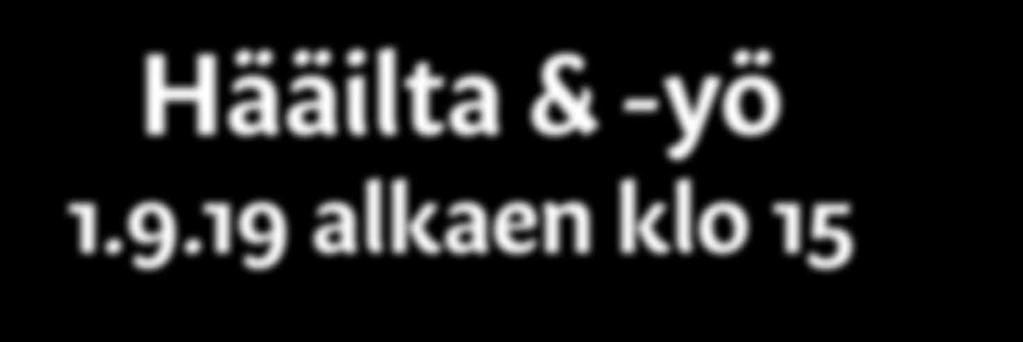 Tarjoilut hääseurueelle järjestyvät vaivattomasti Vivamossa. Riittää, kun tulette paikalle ja sanotte: Tahdon. Tarkemmat tiedot: vivamo.