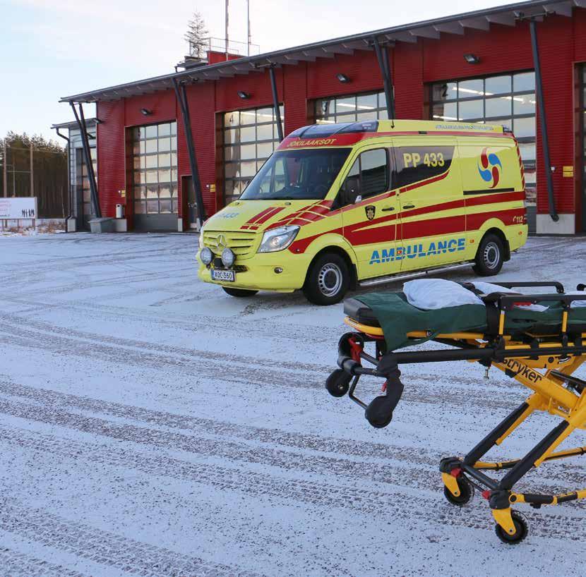 10 PROFILE NEWS JOKILAAKSOJEN PELASTU LUOTTAA PROFILEEN JA S Länsi-Suomen keskiosassa sijaitsevan Jokilaaksojen pelastuslaitoksen (JRSD) autokanta koostuu 24 ambulanssista ja neljästä