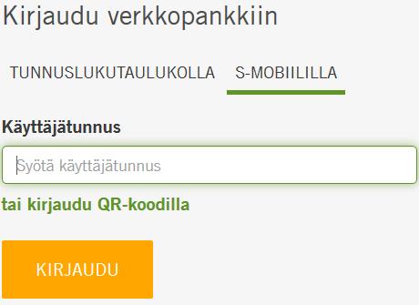 Pankin mobiilivarmenne Pankkien oma varmenne. Tietokoneen lisäksi tarvitaan älypuhelin ja sovellus.