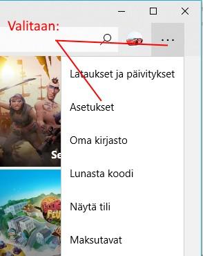 UWP sovellukset päivitetään