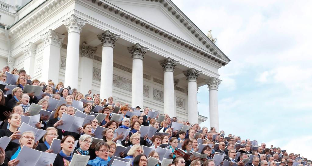 SUOMEN KIRKKOMUSIIKKILIITTO RY Suomen Kirkkomusiikkiliitto ry:n (SKML) on jäsentensä valtakunnallinen keskusjärjestö, joka herättää ja ylläpitää kiinnostusta kirkkomusiikkiin, edistää maan