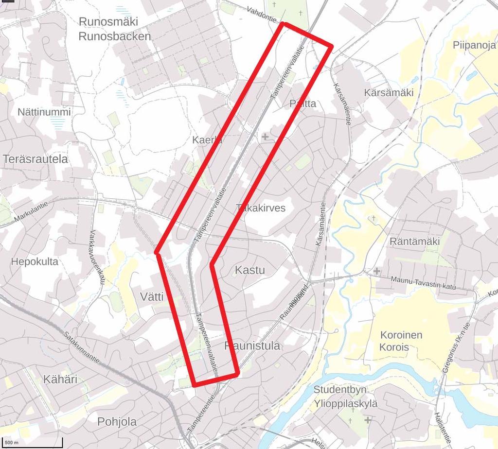 Turun meluntorjunnan toimintasuunnitelma 2018 2022 Hankekortti 29.5.2018 Liite 5.