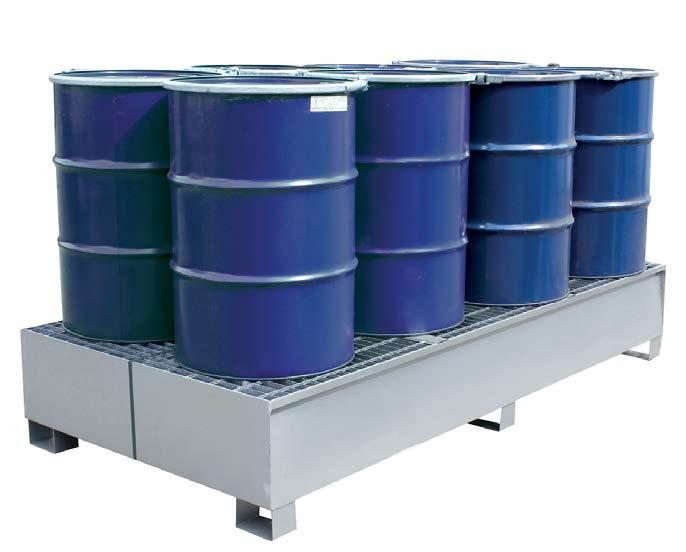 1000 ltr IBC spill pallet Mitat: 1220 mm x 1220 mm x K