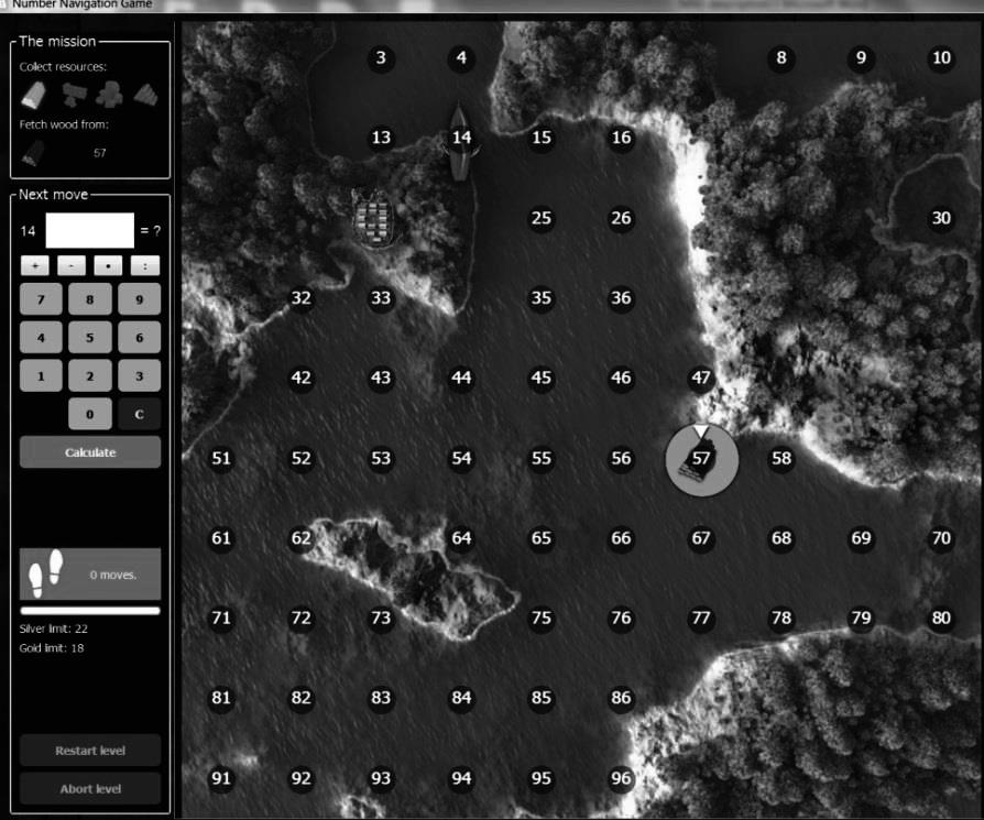 USING GAME-BASED LEARNING TO ENHANCE ADAPTIVE NUMBER KNOWLEDGE As the mathematical content is integrated into the game s core mechanics (Habgood, 2007; Salen & Zimmerman, 2003), game features serve