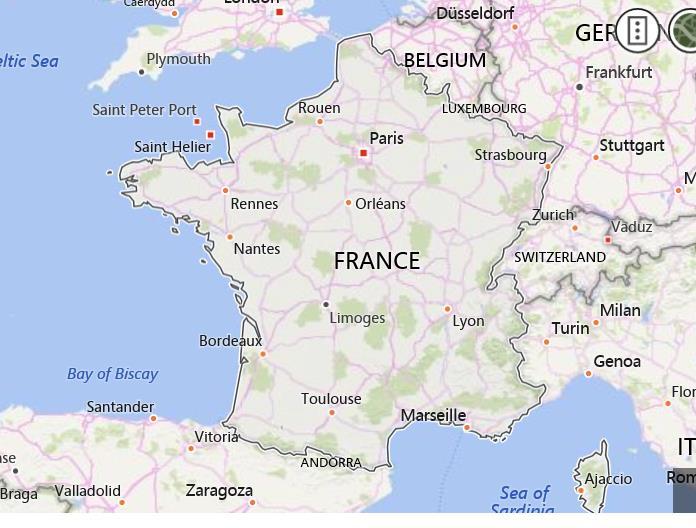 Ranska Väestö 66,5 miljoonaa (merentakaiset hallintoalueet mukaan lukien) Pinta-ala 551 400 km2 Pääkaupunki Pariisi (2.3 milj asukasta) Muita suurkaupunkeja Marseille (1 milj.