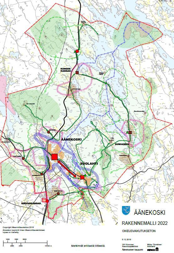 selvitys päivittäistavakaupan sijoittumisesta hirvaskankaalle.
