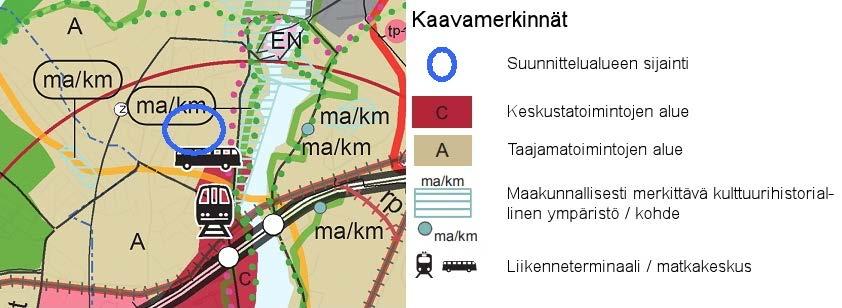 Lähialueen autoliikenne painottuu pääkaduille: Joutsenonkadulle, Tainionkoskentielle sekä näiden väliselle Kirkkokadulle. Kaavasuunnittelualue on Kirkkokatuun liittyvän Alapelto kadun varrella.