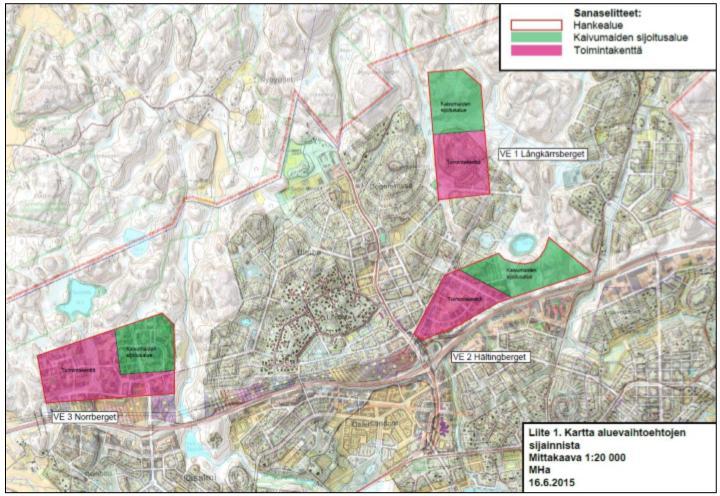36 Östersundomin visio on olla ekotehokkain pohjainen kaupunki vuonna 2020.