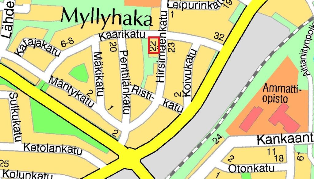 4-KAUPUNGINOSA ASEMAKAAVAN MUUTOKSEN SELOSTUS Asemakaavan muutos koskee Nokian kaupungin 4. kaupunginosan korttelin 16 tontteja 2 ja 3. Asemakaavan muutoksella muodostuu Nokian kaupungin 4.