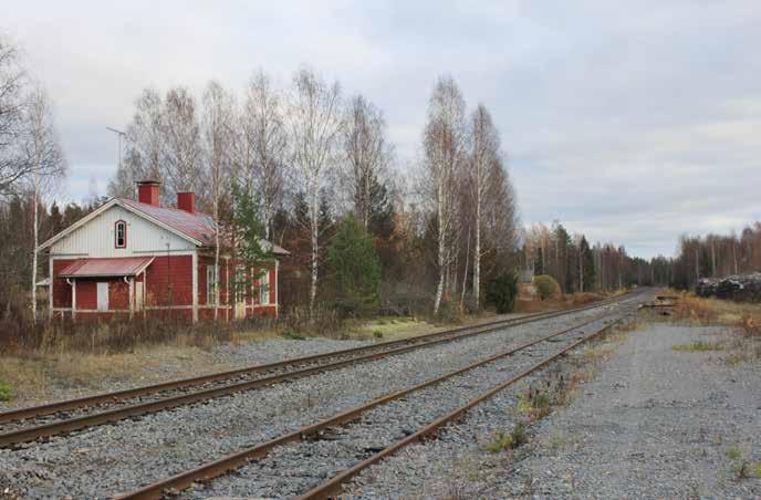 63 Töysän juna-asema.