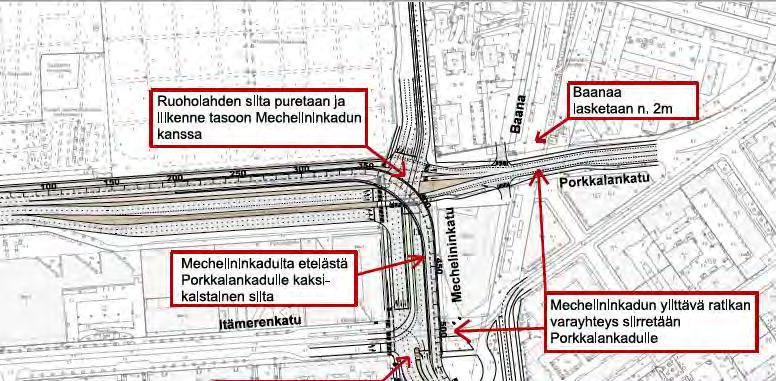 huoltotunneli Länsisataman liikenteen