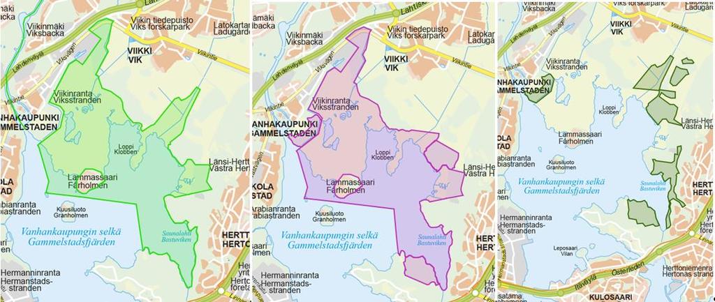 Tarkastusvirasto 17 / 71 Fastholma ja Saunalahden itäpuolinen metsä 15,23 hehtaaria, joille on suunnitteilla rauhoitusesitys vuoden 2022 marraskuussa 2018 saadun tiedon mukaan ja Kivinokan vanha