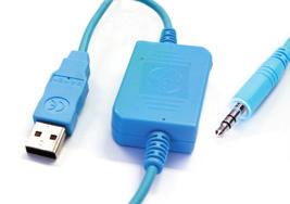 Advanced On Call -USB-johto (2,5 mm) Liitä ja paina mittarin M- ja