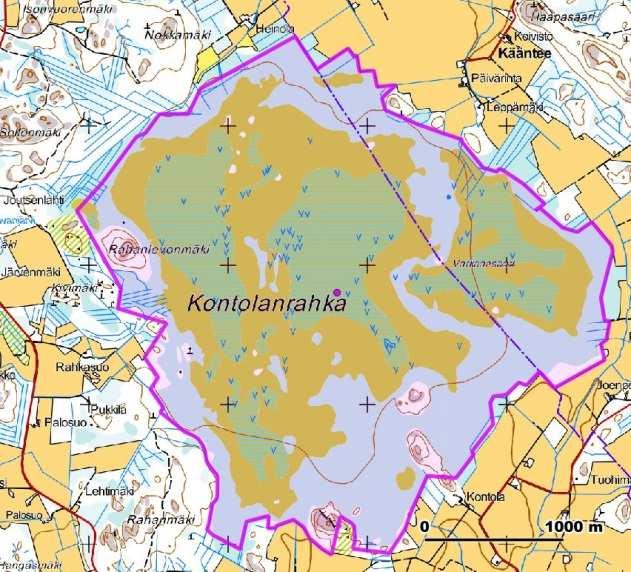 Suon lounaisosassa on harjoitettu turpeennostoa, mutta muilta osin kohde on melko luonnontilainen. Kohde kartoitettiin TLY:n suoprojektissa vuonna 2014.