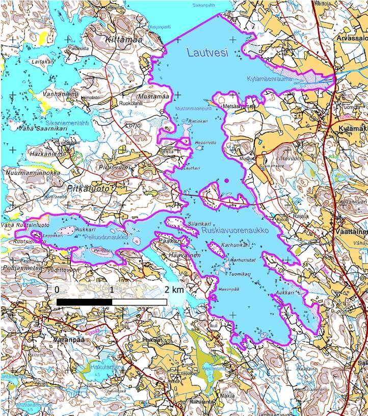 pesäpaikkoja. Suiston eteläpuolta on laidunnettu viime vuosina, mutta alueella on myös rantakiinteistöjä.