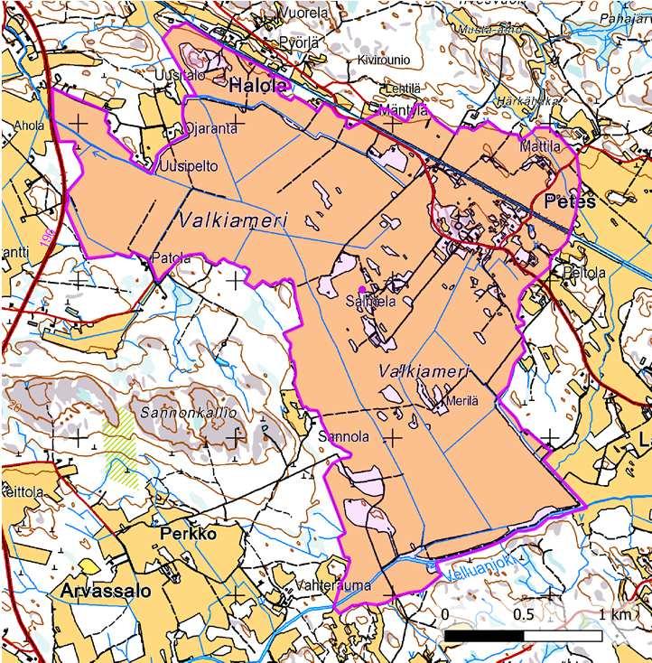 Syyskerääntymisalue: ristisorsa (7, 6), haapana (350, 200), lapasorsa (30, 25), alli (950, 350), tukkakoskelo (80, 70), härkälintu (48, 47), silkkiuikku (75, 43), isosirri (118, 32), pulmussirri (57,