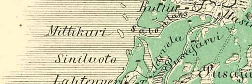 Ote Kalmbergin 1800-luvun puolivälissä