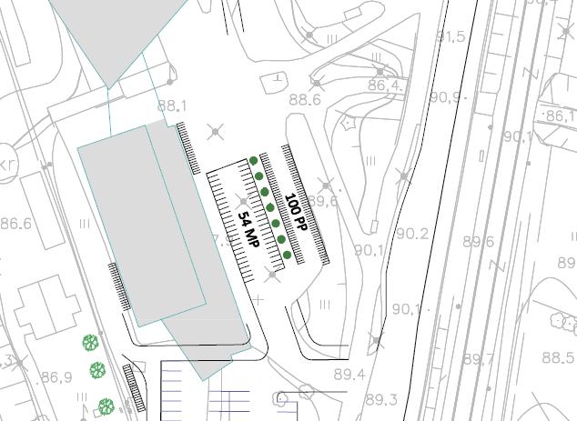 TAMPEREENTIEN JÄRJESTELYT Tampereentien nykypoikkileikkaus Tampereentien valaistuksen uusimisella (katuympäristöön paremmin soveltuvat pylväät, oma valaisin jkpp-väylälle) voitaisiin korostaa koulun