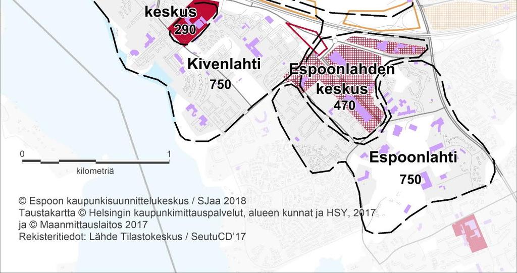 (kaava-alueella on