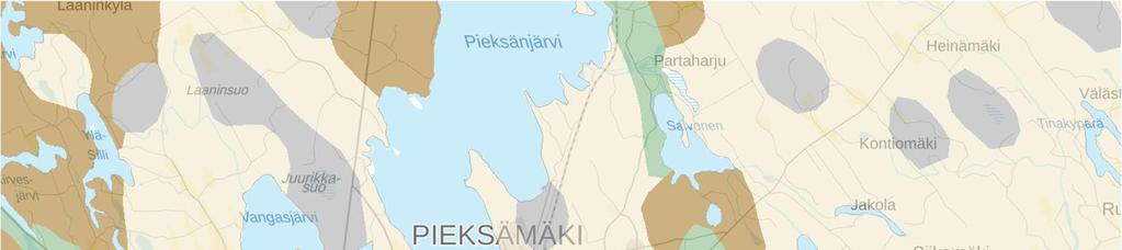 2 1 JOHDANTO Työssä tehtiin Pieksämäen kaupungin Seunalantien alueen asemakaavan hulevesiselvitys ja -suunnitelma.