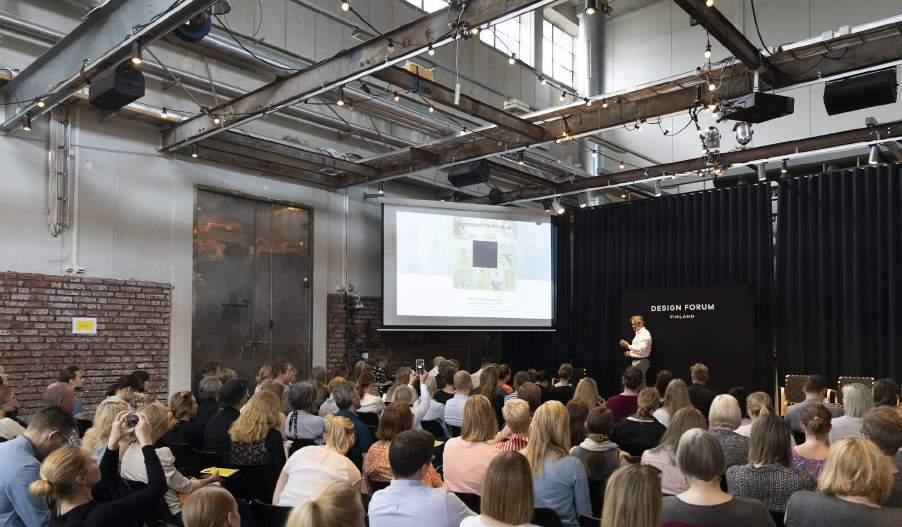 2018 Kellohalli, Helsinki VUODEN ENSIMMÄISEN Design Forum Talkin aiheena oli uuden aallon muotoilu.