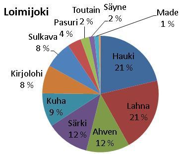 Mitä Loimijoesta saadaan saaliiksi?