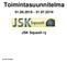 Toimintasuunnitelma JSK Squash ry