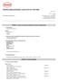 Käyttöturvallisuustiedotteet asetus (EY) N:o 1907/2006