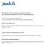 PLEASE NOTE! THIS IS PARALLEL PUBLISHED VERSION / SELF-ARCHIVED VERSION OF THE OF THE ORIGINAL ARTICLE