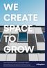 WE CREATE SPACE TO GROW