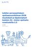 Lahden perusopetuksen opetussuunnitelman 2016 muutokset ja täydennykset koskien A1 kielen opetusta vuosiluokilla Lahden kaupunki