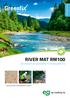 RIVER MAT RM100 RIVER MAT RM100 BIOHAJOAVA SEDIMENTTITASKUMATTO DEVELOPING TOMORROW S IDEAS